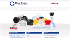 Desktop Screenshot of globalgrinders.com
